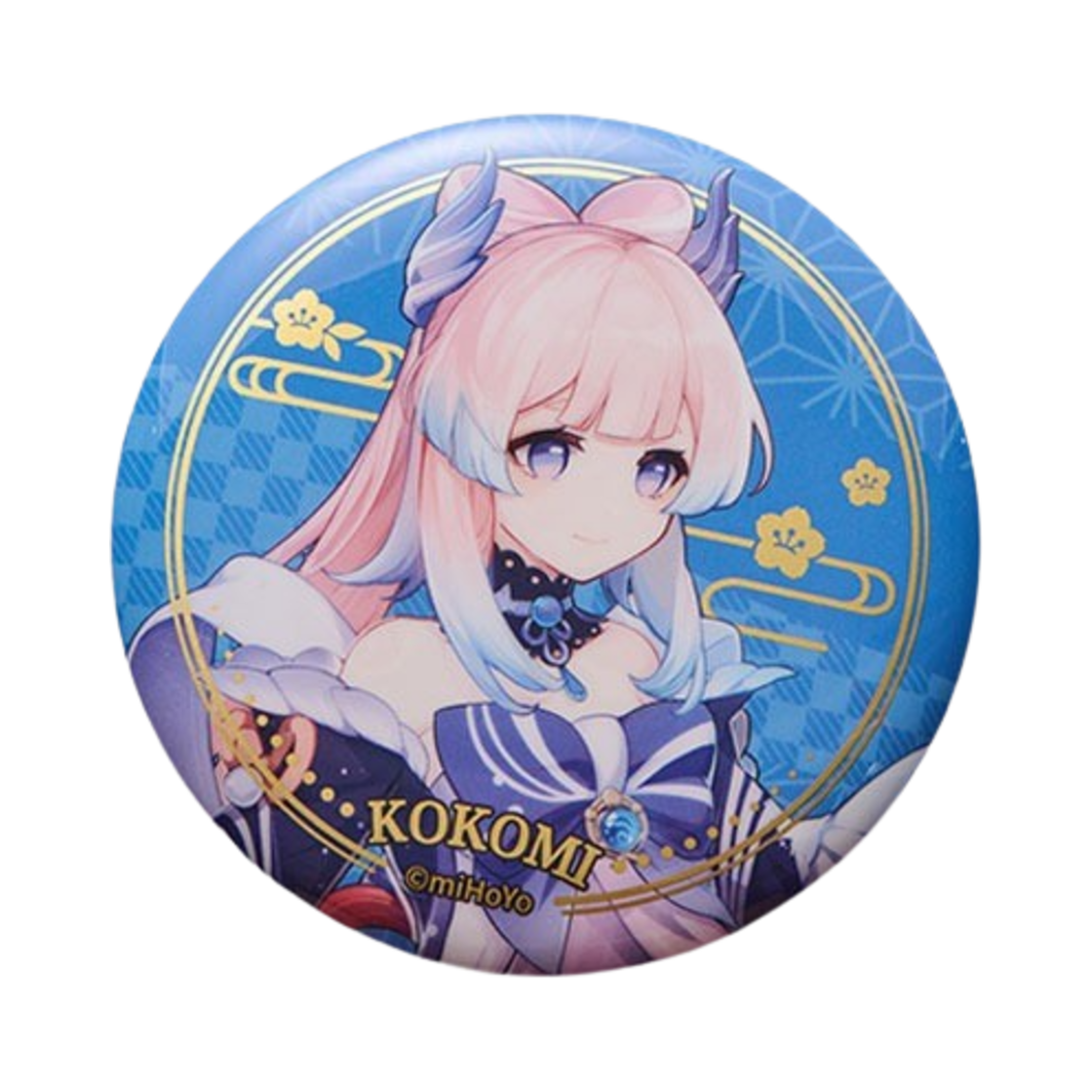 6974696611847 Genshin Badge Inazuma Theme Sangonomiya Kokomi