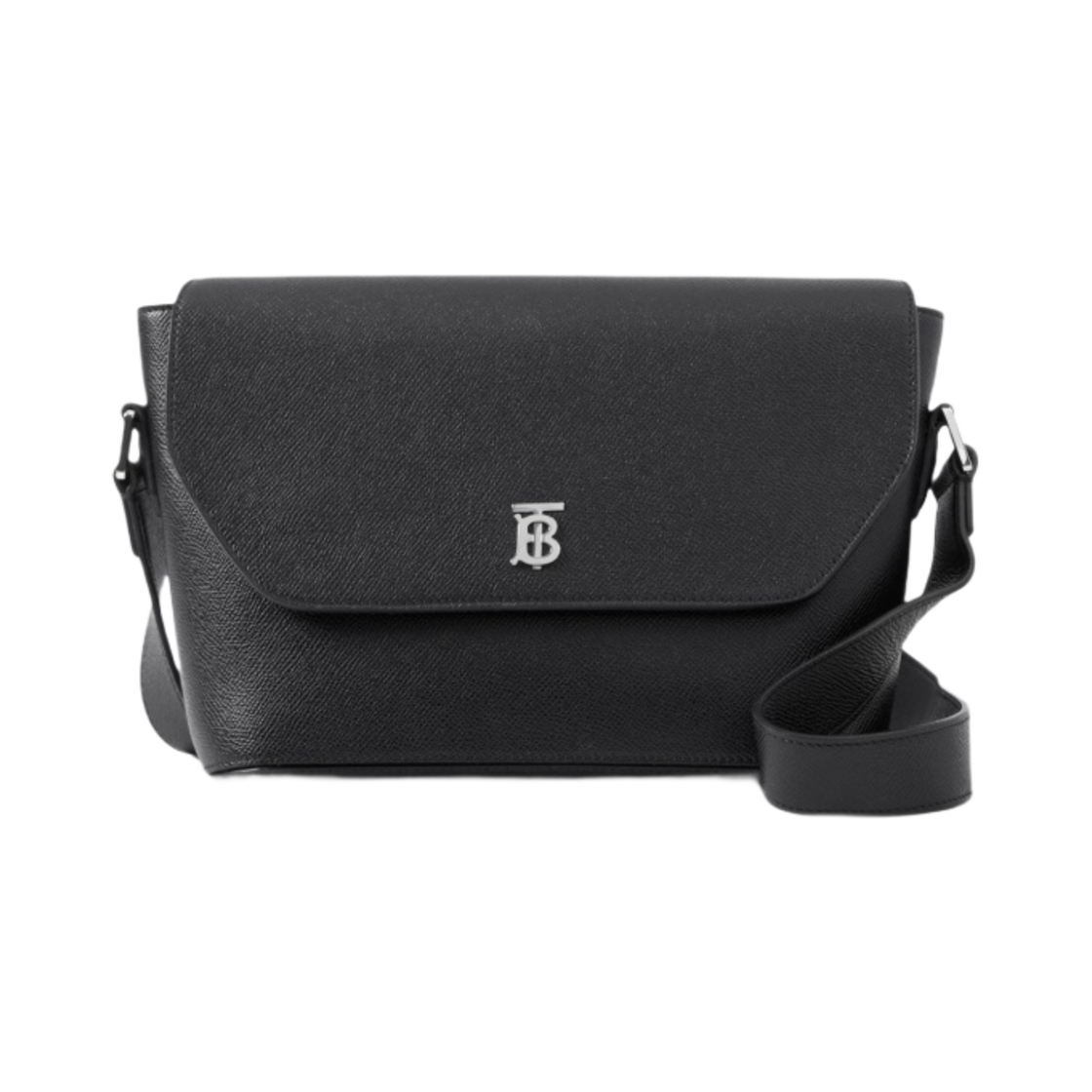8062904 Burberry Small Wright Messenger Bag Black