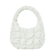 COS Quilted Micro Bag Light Green