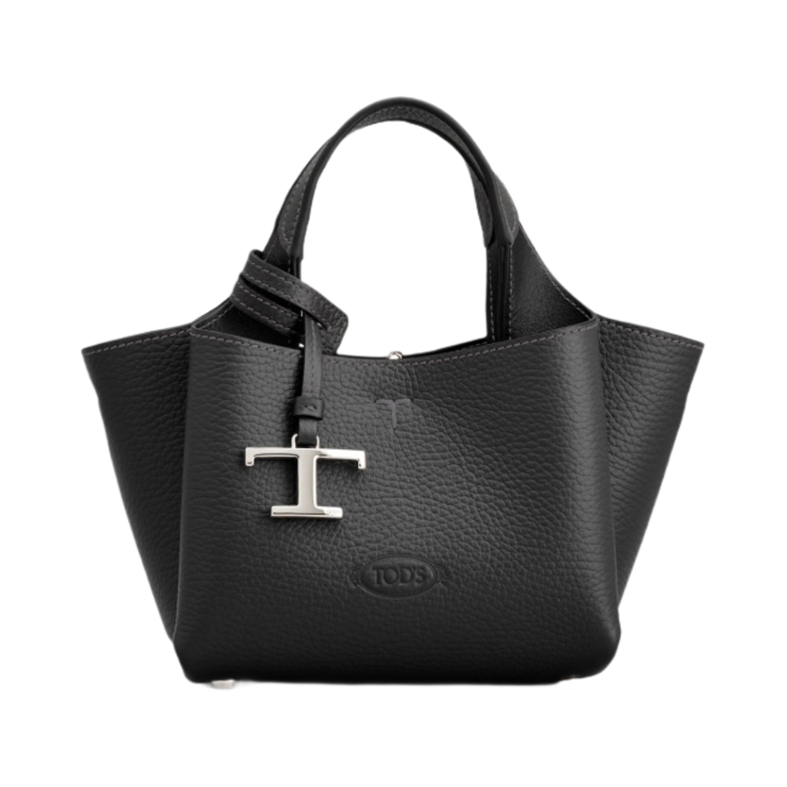 XBWAPAFL000QRIB999 Tod's Bag in Leather Micro Black