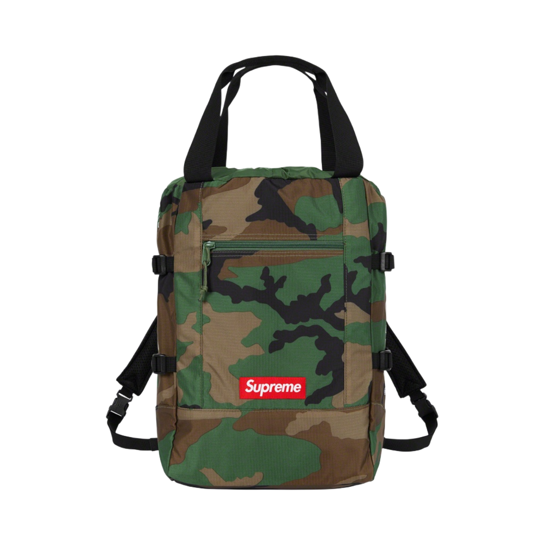 - Supreme Tote Backpack Woodland Camo - 19SS