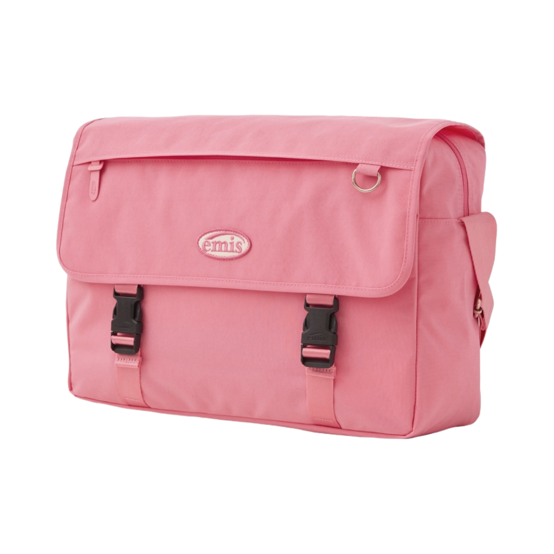 이미스 나일론 메신저백 핑크(Emis Nylon Messenger Bag Pink) - 2