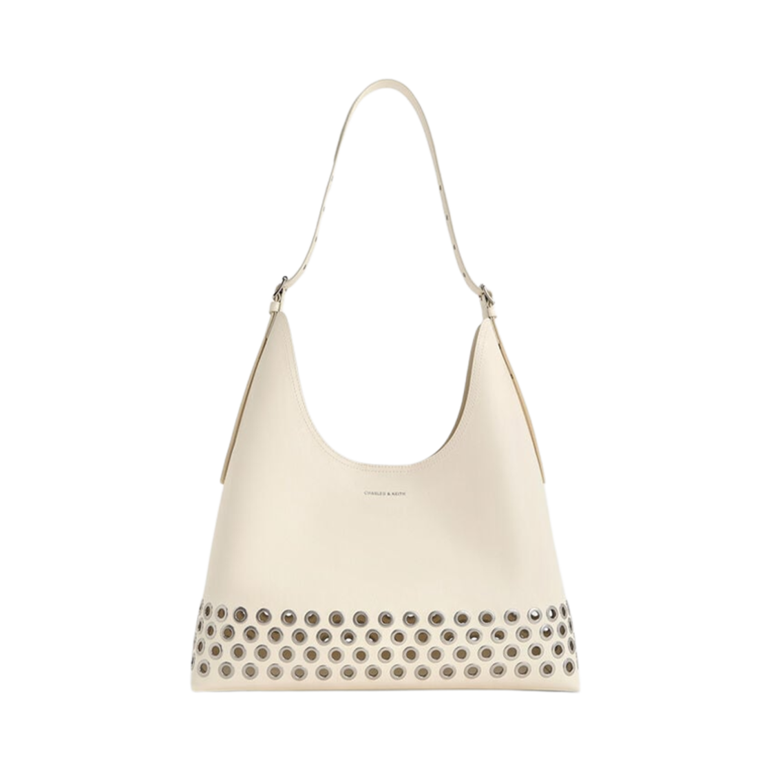 찰스앤키스 리브 그로밋 호보백 크림(Charles & Keith Liv Gromit Hobo Bag Cream)