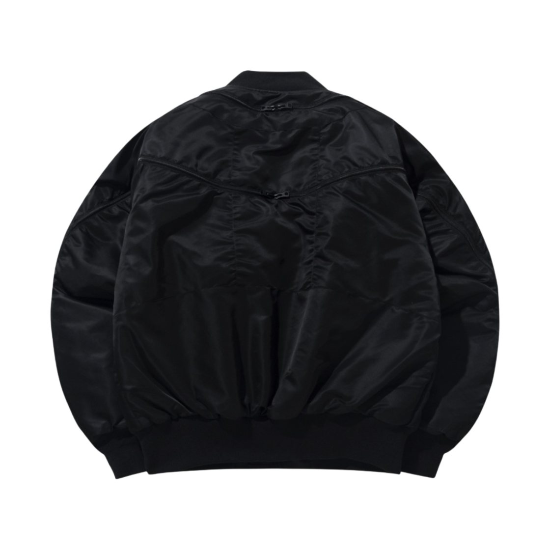 산산기어 x 알파 인더스트리 MA-1 플라이트 자켓 블랙 - 23FW(Sansan Gear x Alpha Industries MA-1 Flight Jacket Black - 23FW) - 2