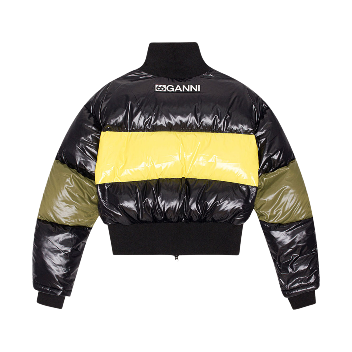 (W) 가니 x 66노스 아스크야 다운 봄버 블랙((W) Ganni x 66 North Askja Down Bomber Black) - 2