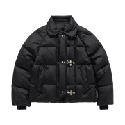 (W) Eastlogue Fireman Short Down Jacket Black
