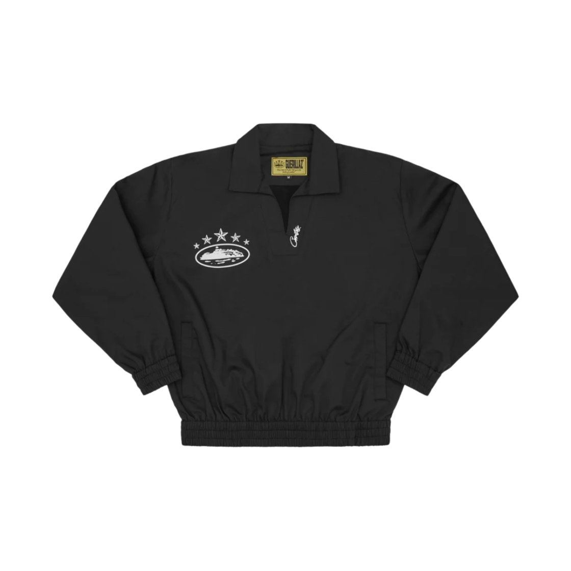 코르테이즈 5 스타즈 스페셜 에디션 게릴라즈 드릴탑 블랙(Corteiz 5 Starz Special Edition Guerillaz Drilltop Black) - 1