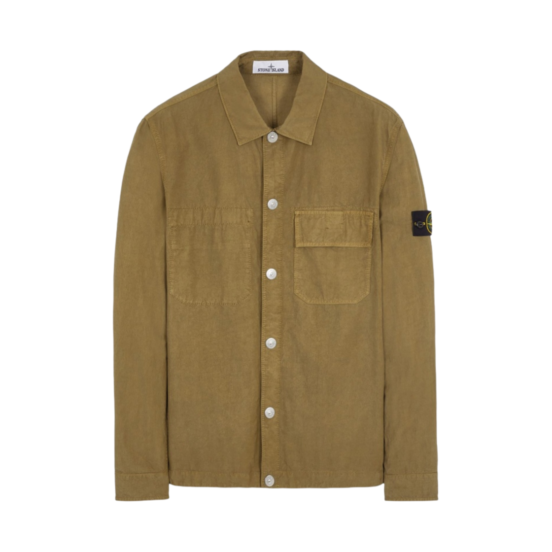 스톤 아일랜드 11729 쿠푸로 코튼 트윌TC 자켓 다크 베이지 - 23SS(Stone Island 11729 Cupro Cotton Twill-TC Jacket Dark Beige - 23SS) - 1