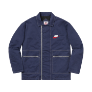 Supreme x Nike Double Zip Quilted Work Jacket Navy - 18FW