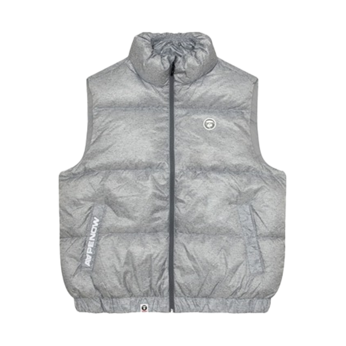 KM4DDWJAP06GY AAPE 28" Now Down Jacket Heather Grey - 24FW