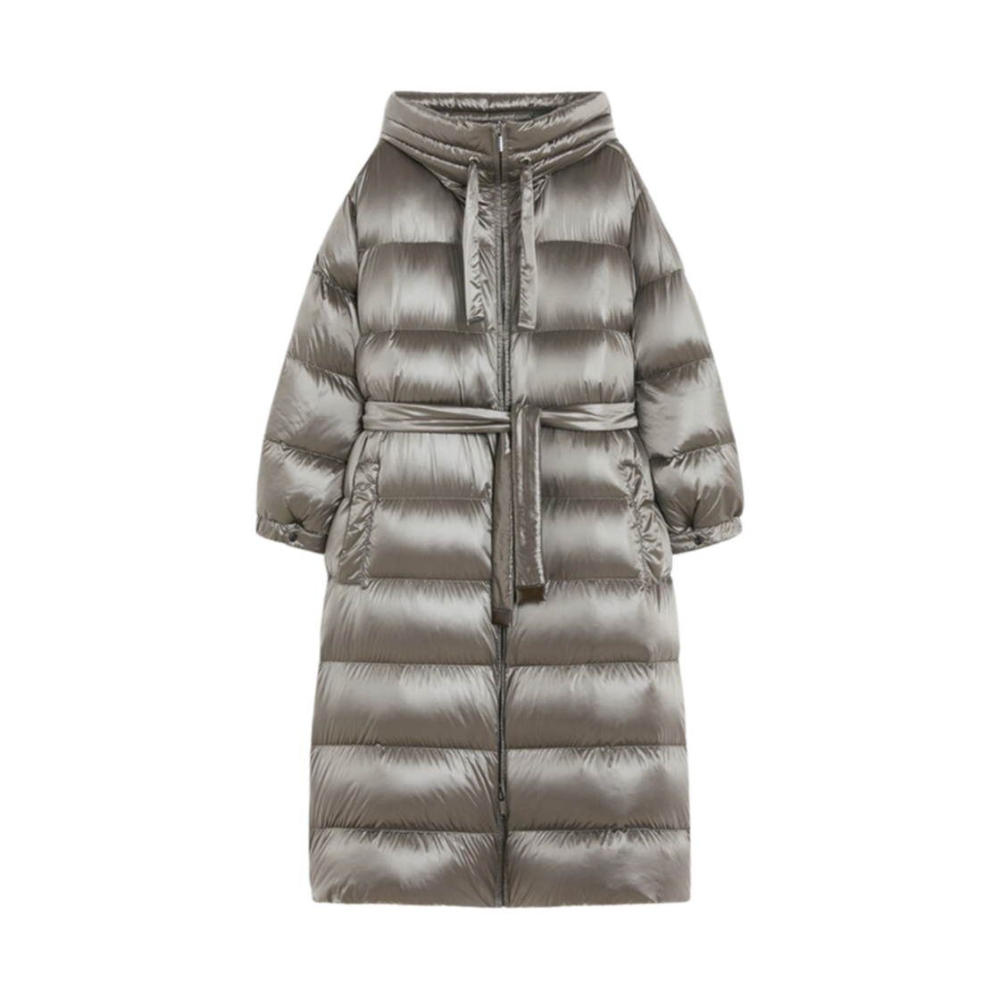 SPACEV-001 (W) Max Mara The Cube Spacev Water-Repellent Down Jacket Medium Grey