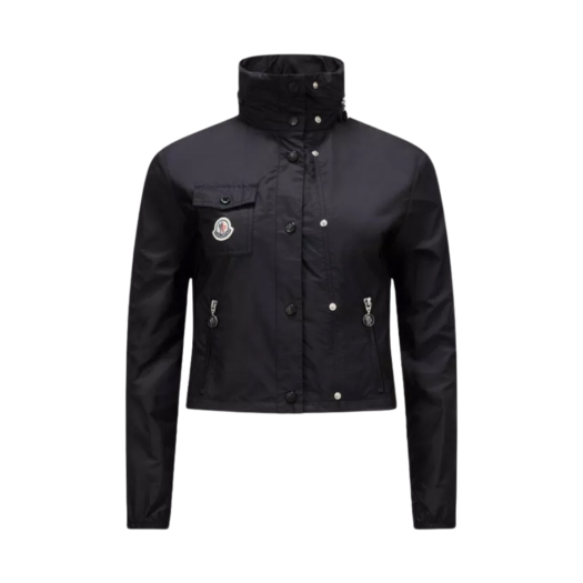 (W) Moncler Lico Rain Jacket Black - 24SS
