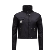 (W) Moncler Lico Rain Jacket Black - 24SS