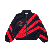 Vaquera Windbreaker Black Red