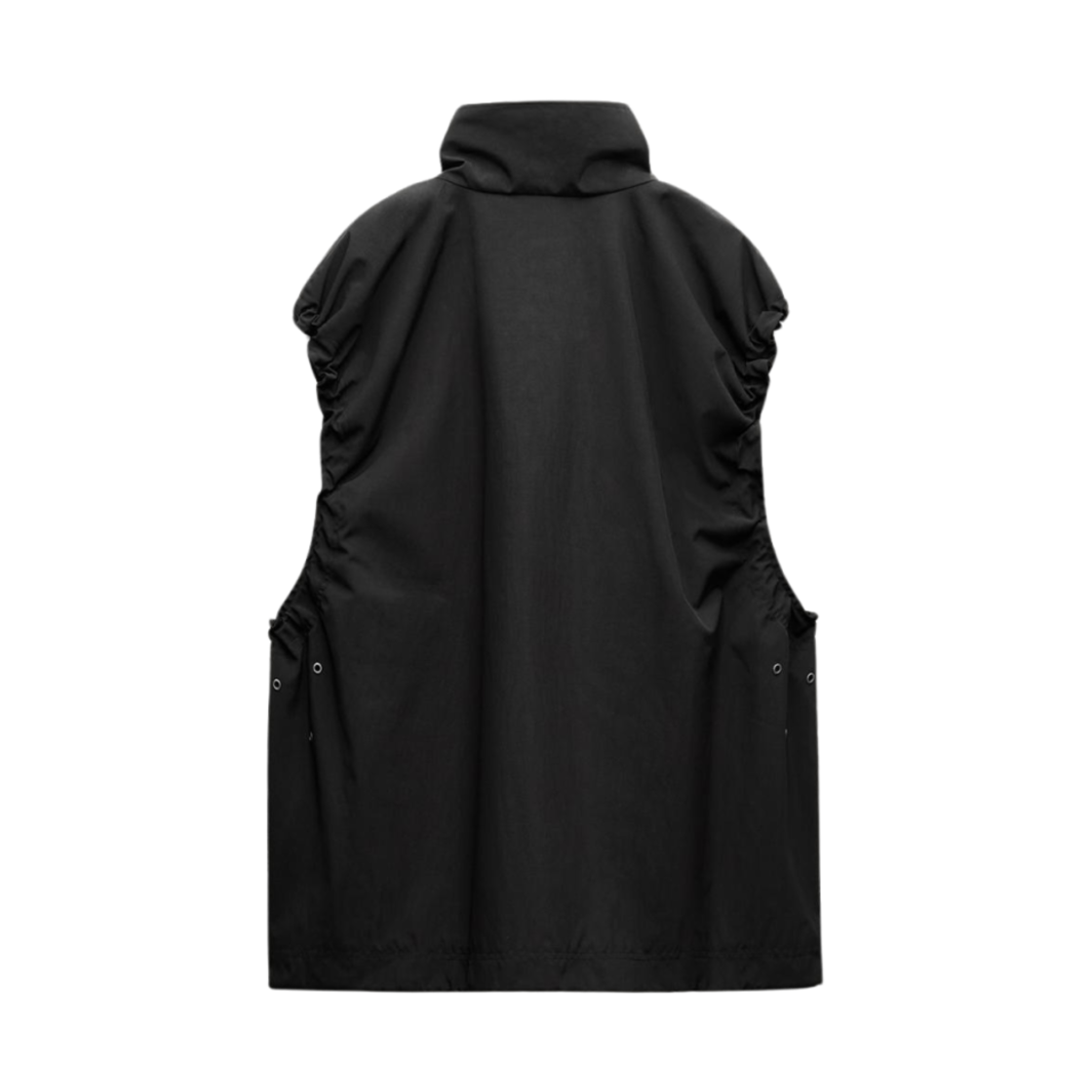 (W) 자라 ZW 컬렉션 오버사이즈 웨이스트코트 블랙((W) Zara ZW Collection Oversize Waistcoat Black) - 2