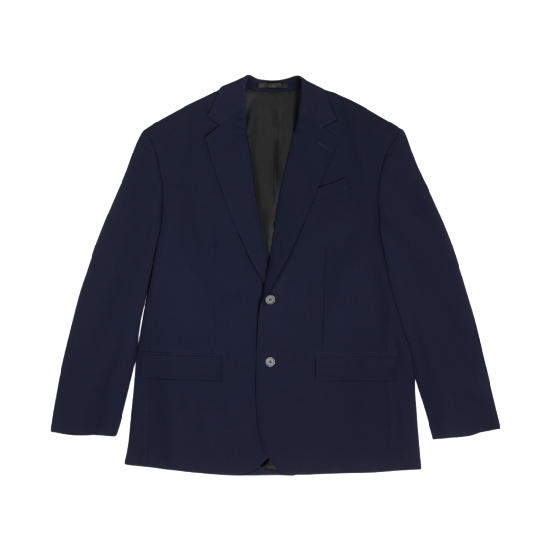 발렌시아가 오버사이즈 자켓 네이비 블루(Balenciaga Oversized Jacket Navy Blue) - 1