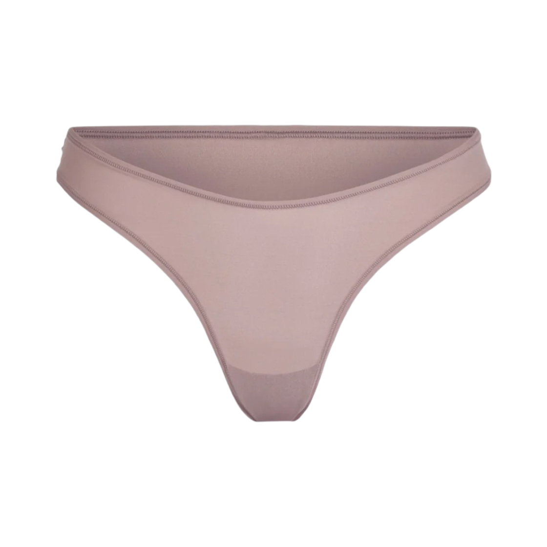 (W) 스킴스 핏츠 에브리바디 딥드 프론트 통 엄버((W) Skims Fits Everybody Dipped Front Thong Umber) - 1