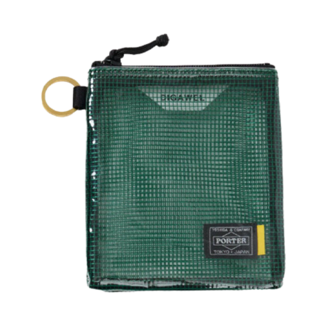 포터 x 디가웰 파우치 M 그린(Porter x Digawel Pouch M Green)