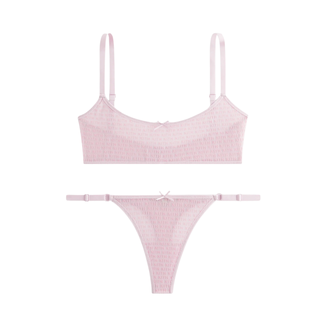 (W) 키스 브라 & 통 세트 파펫((W) Kith Bra & Thong Set Poppet) - 1