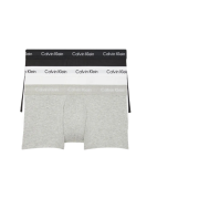 Calvin Klein Cotton Stretch 3-pack Low Rise Boxer Briefs Black Grey White