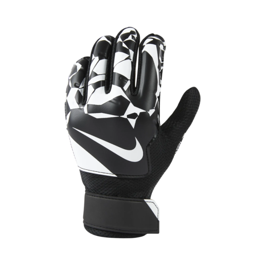 HQ0258-010 (Kids) Nike Match Goalkeeper Gloves Black White