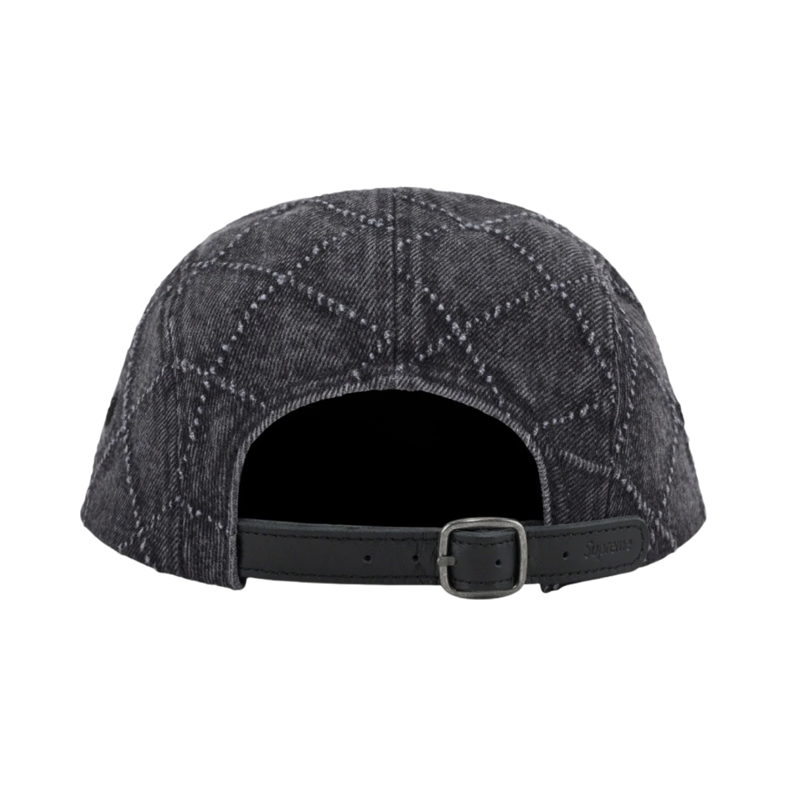 슈프림 펀치드 데님 캠프캡 블랙 - 23FW(Supreme Punched Denim Camp Cap Black - 23FW) - 2