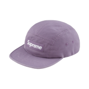 Supreme Washed Chino Twill Camp Cap Dusty Purple - 23FW