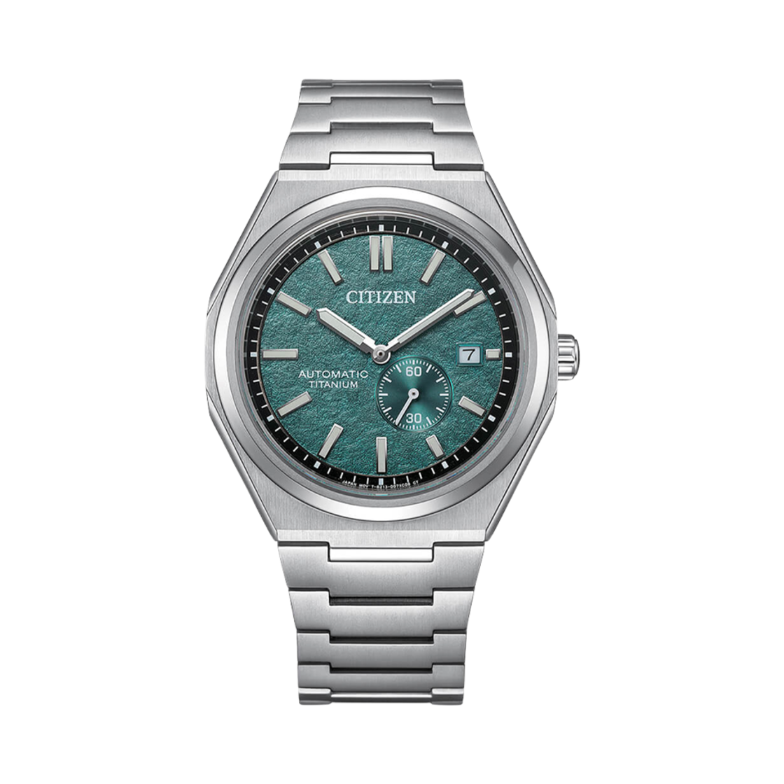 NJ0180-80X Citizen Zenshin Automatic 40.5mm Super Titanium Green Silver