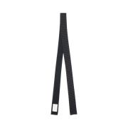 Millo Women Jersey Stripe Scarf Charcoal Gray
