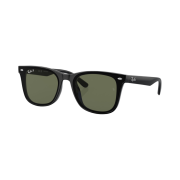 Ray-Ban RB4391D Polished Black Frame Dark Green Classic Fit