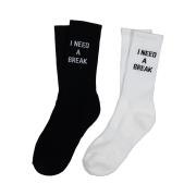 Broken Beat Broken Socks White