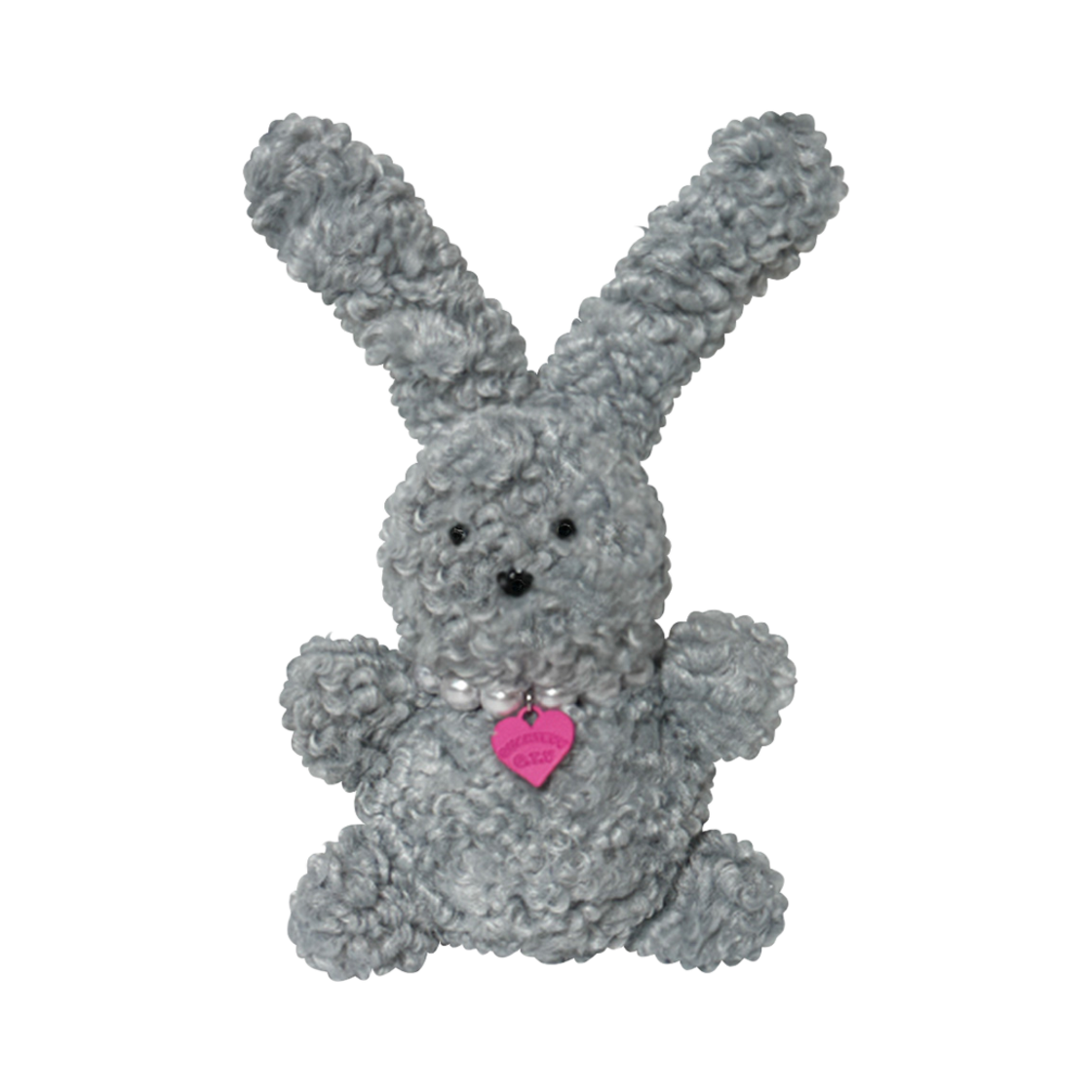 QTVTTGR01 Quartevv Toto Bag Keyring Toy Gray