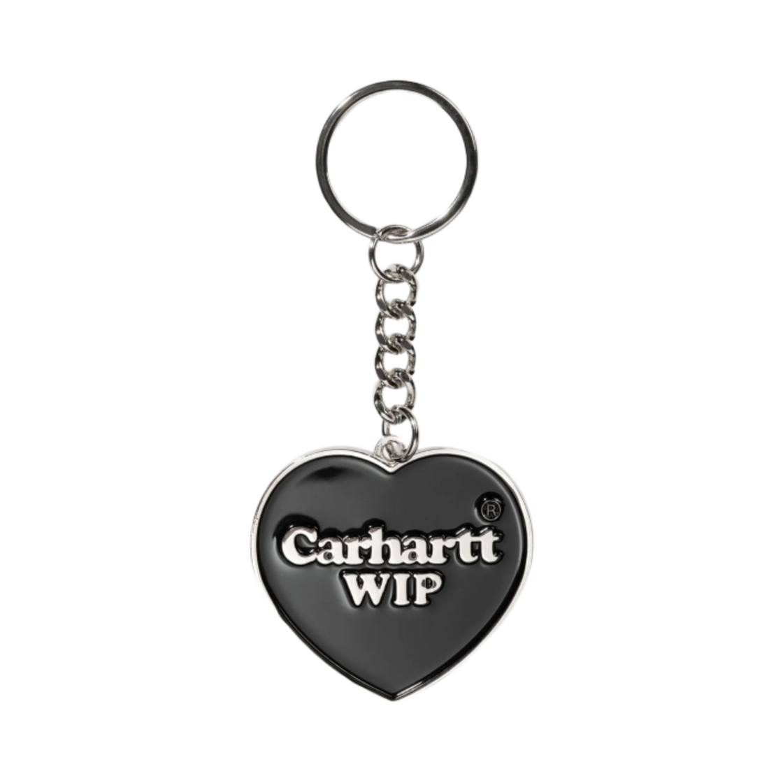 I032702-89-XX Carhartt WIP Heart Keychain Black