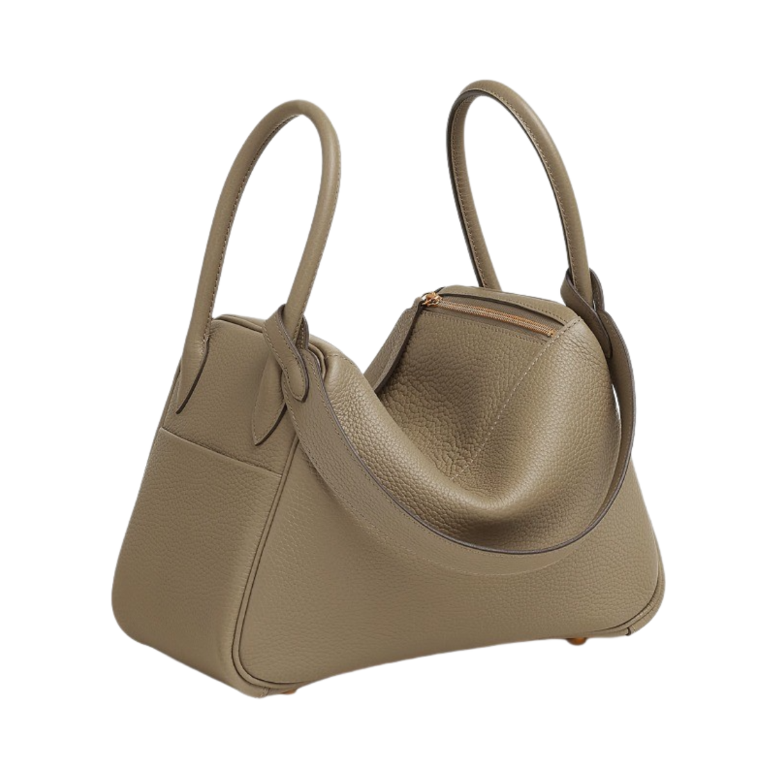 에르메스 린디 26 백 클레망스 & 골드 하드웨어 베쥬 마르파(Hermes Lindy 26 Bag Clemence & Gold Beige Marfa) - 3