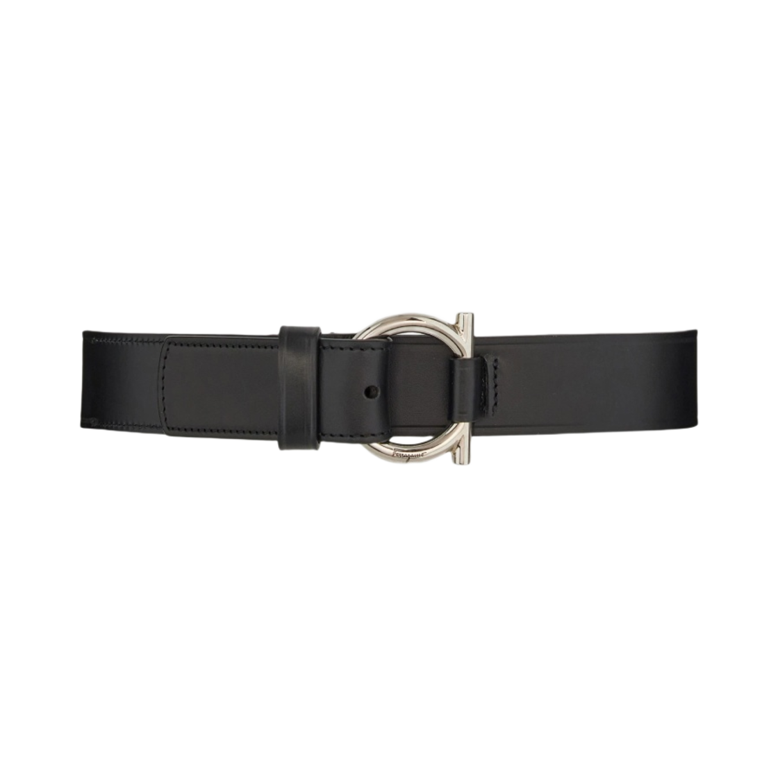 페라가모 간치니 픽스드 벨트 블랙(Ferragamo Gancini Fixed Belt Black) - 1