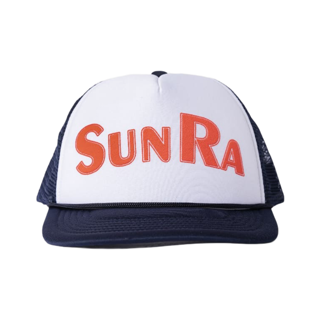 온라인 세라믹스 선 라 로고 트러커 햇 화이트(Online Ceramics Sun Ra Logo Trucker Hat White)