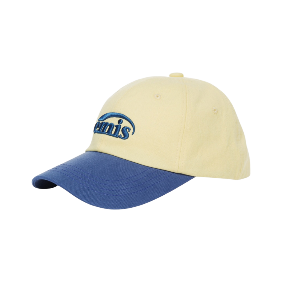 이미스 뉴 로고 이미스 캡 옐로우 네이비(Emis New Logo Emis Cap Yellow Navy)