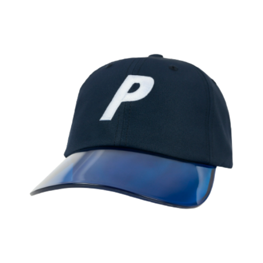 Palace Clear Visor P 6-Panel Navy - 25SS