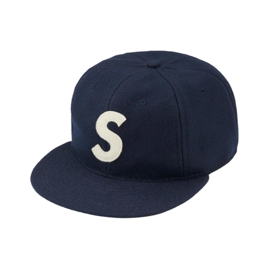 Supreme Ebbets S Logo Fitted 6-Panel Navy - 23SS