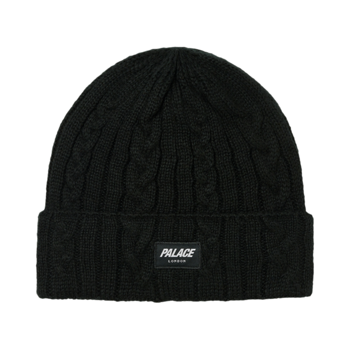 팔라스 P 링크 비니 블랙 - 24FW(Palace P Link Beanie Black - 24FW) - 1