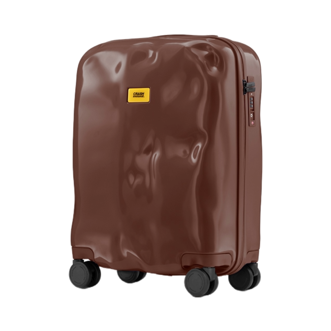 CBG-2SLU191-70 CRASH BAGGAGE Icon Tone-on-tone Cabin 21Inch Carrier Chocolate