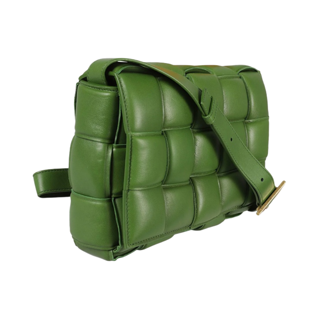 보테가 베네타 패딩 레더 카세트백 아보카도(Bottega Veneta Padded Leather Cassette Avocado) - 2