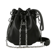 Vivienne Westwood Chrissy Small Bucket Bag Black