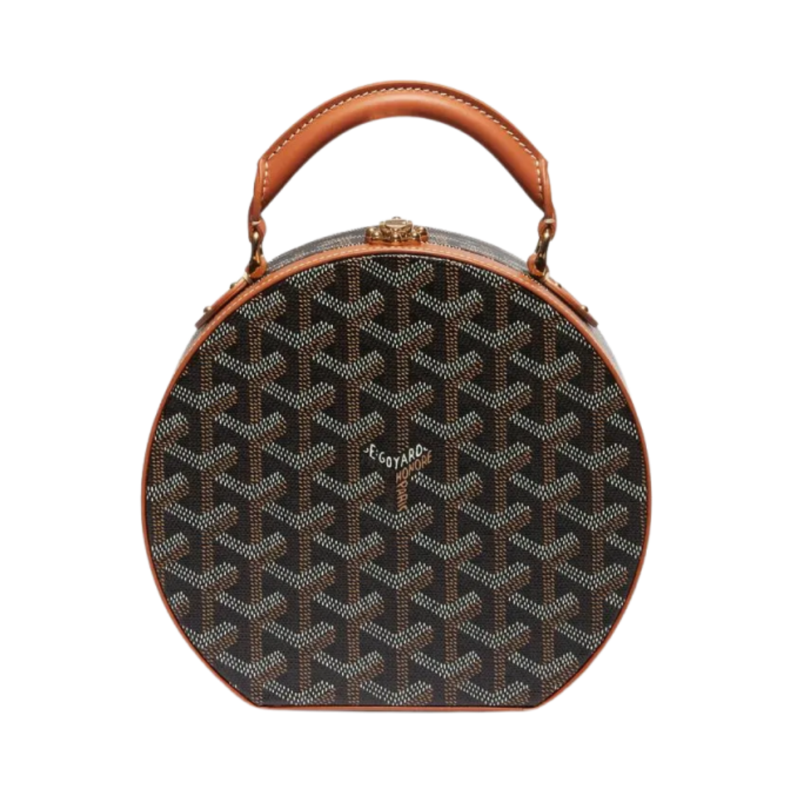 고야드 알토 박스 트렁크백 블랙 탄(Goyard Alto Box Trunk Bag Black Tan) - 2