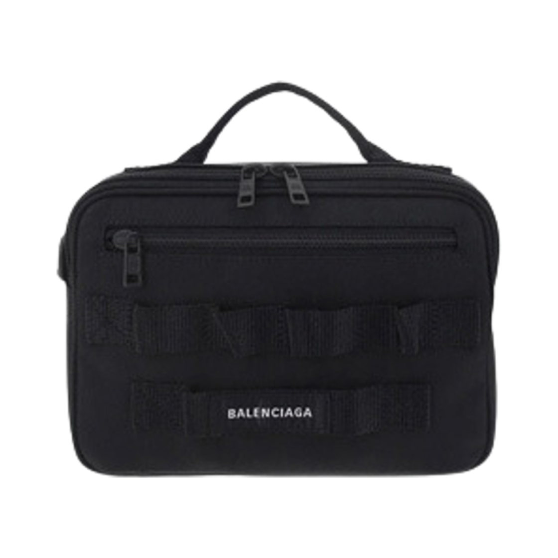 6695382BKPI1000 Balenciaga Army Crossbody Bag Black