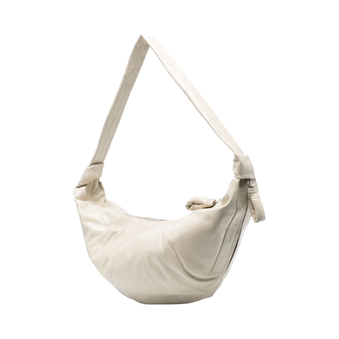 르메르 라지 크루아상 백 코티드 리넨 캔버스 더스티 매스틱(Lemaire Large Croissant Bag Coated Linen Canvas Dusty Mastic) - 2