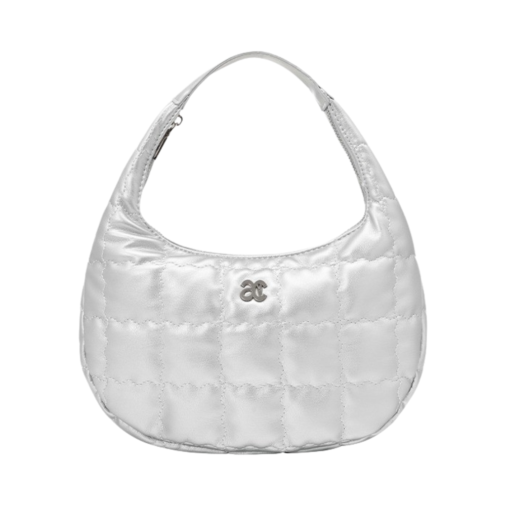 ANC-24SU025_01 Anoetic Anc Quilting Tote Bag Silver