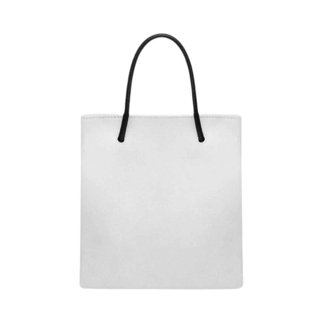발렌시아가 쇼핑 XXS 노스 사우스 토트백 화이트(Balenciaga Shopping XXS North-South Tote Bag White) - 4