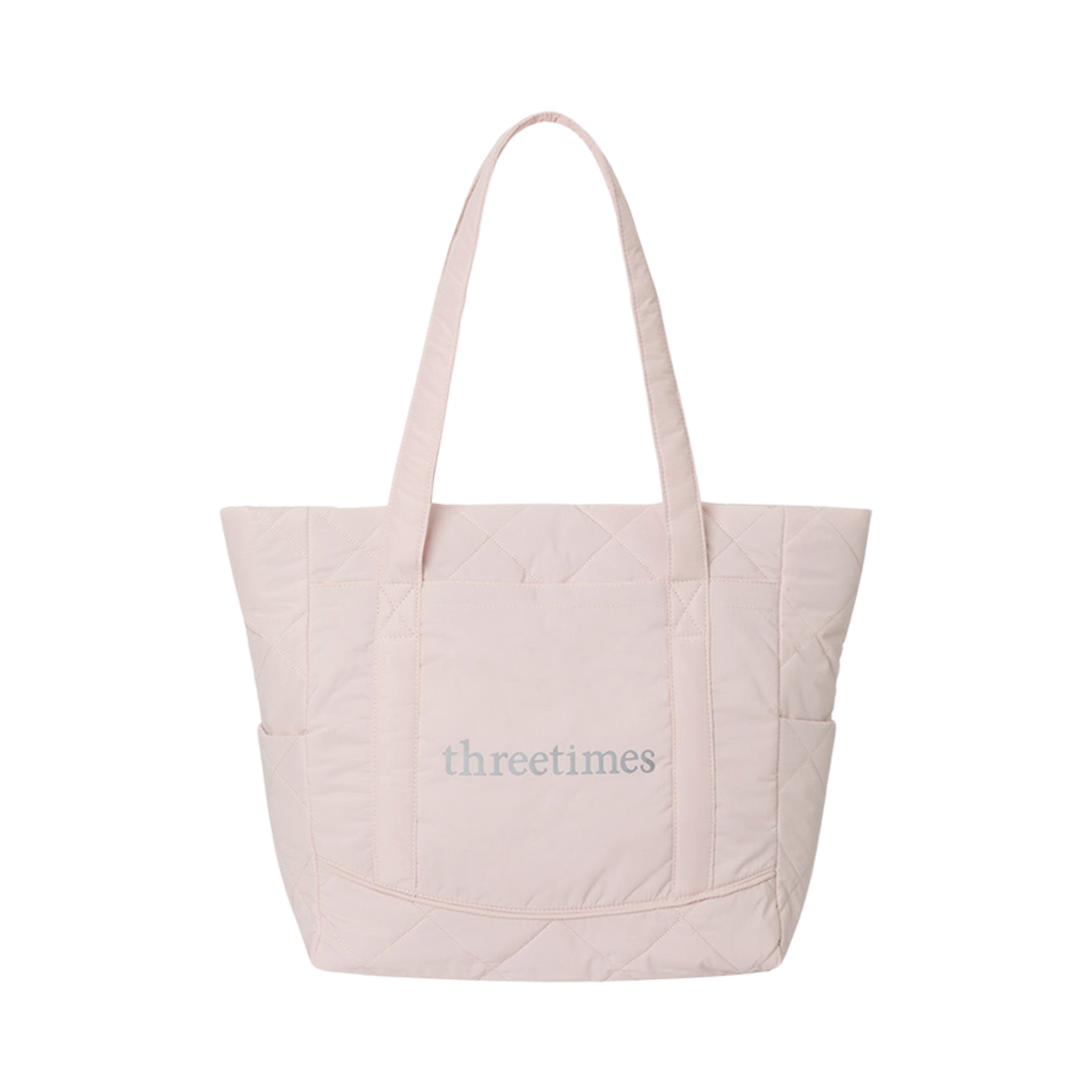 쓰리타임즈 베베 토트백 핑크(Threetimes Bebe Tote Bag Pink)