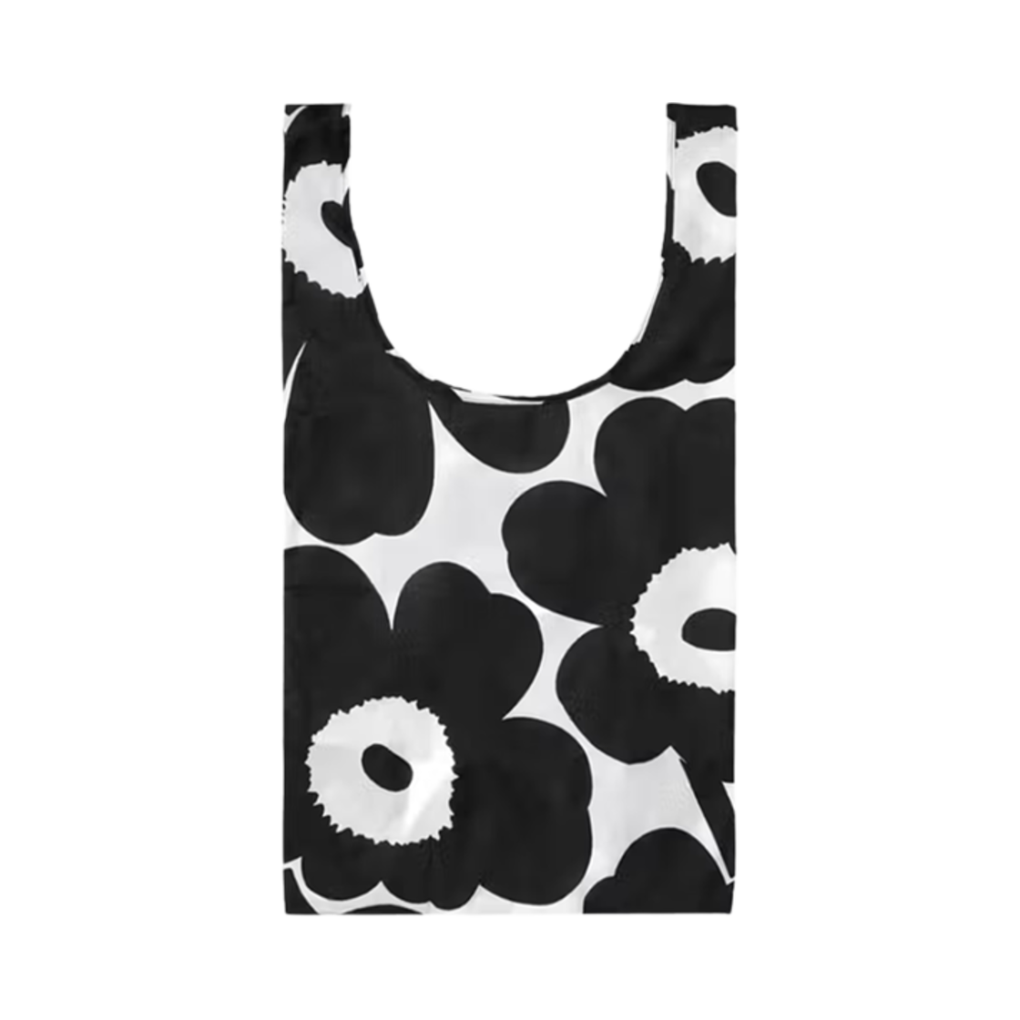 마리메꼬 우니꼬 스마트백 화이트 블랙(Marimekko Unikko Smart Bag White Black)